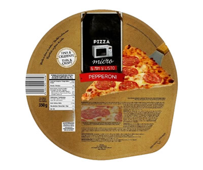 Gama Retail Pizza Peperoni Micro-ondas