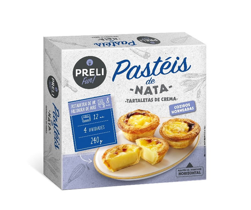 Gama Preli Pasteis de Nata 240gr ( 12 x 4un)