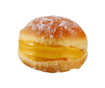 Bola Berlim Com Creme Tradicional