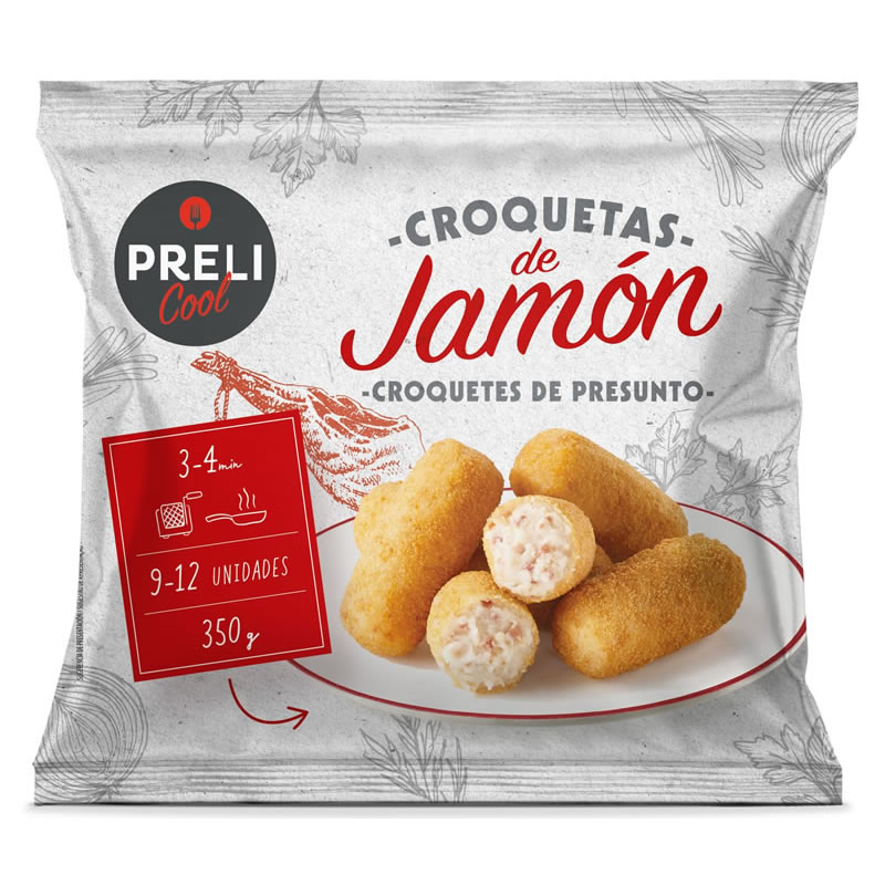 Gama Preli Croquete Presunto ( 11 x 350gr)