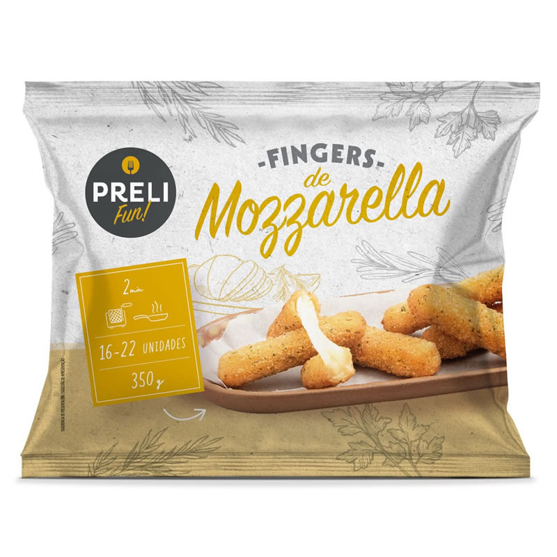 Gama Preli Finger de Mozarella ( 10 x 350gr)