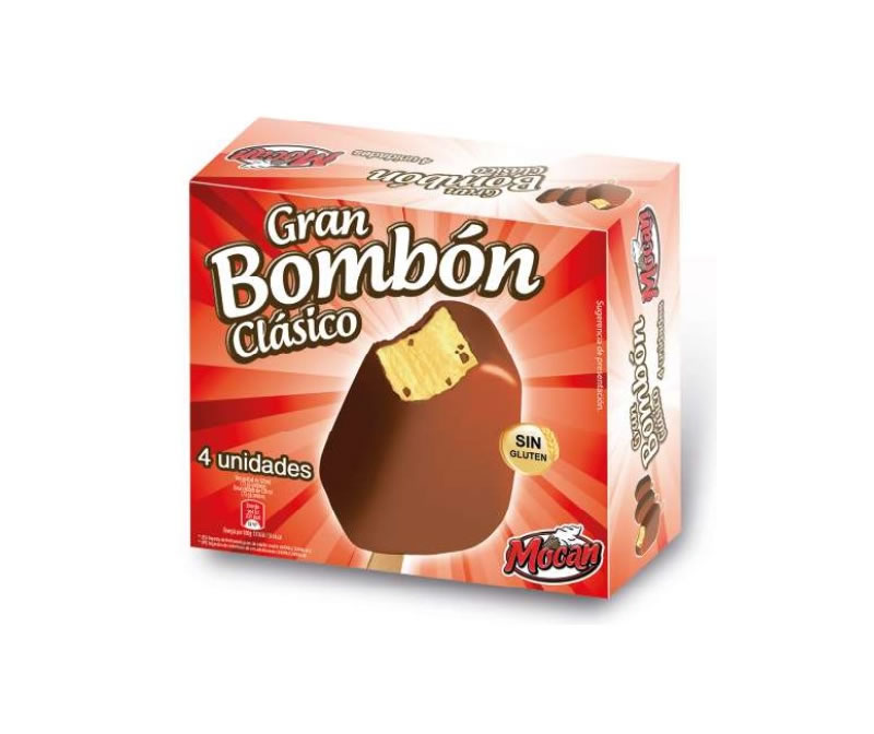 Pack de crme glace 4 bonbons classiques